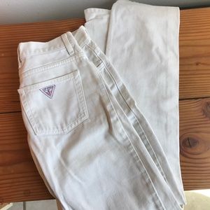 Vintage White Guess Jeans - 050